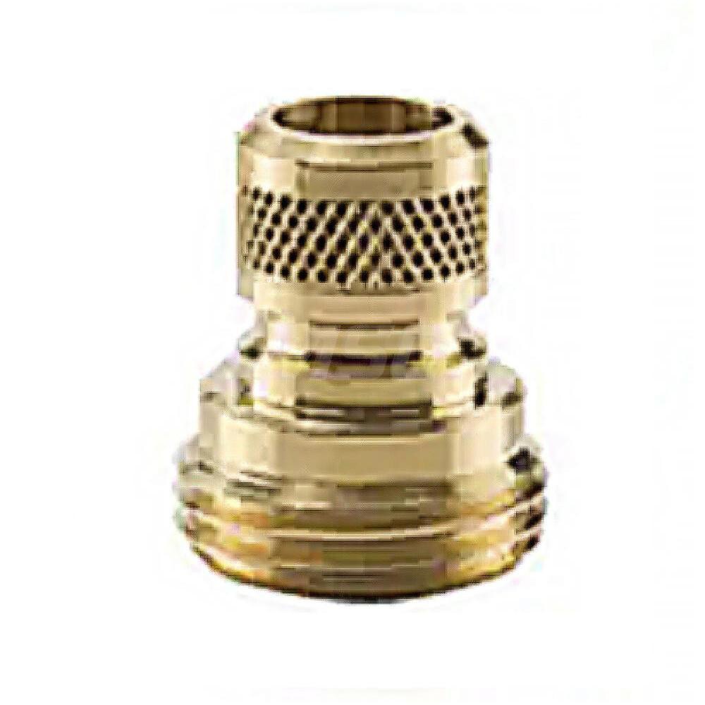 Garden Hose Coupler: Male, 3/4", Brass