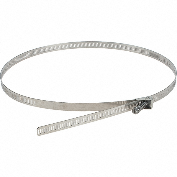 Worm Gear Clamp: SAE 188, Stainless Steel Band