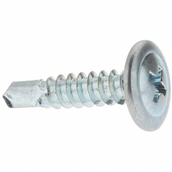Sheet Metal Screw: #8, Round Head, Phillips