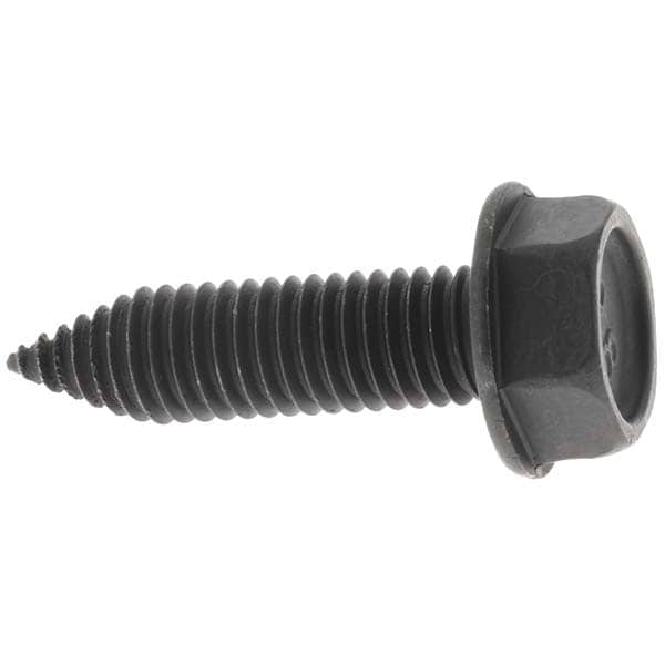 Hex Head Cap Screw: M8 x 1.25 x 30 mm, Grade 9.8 Steel, Phosphate Finish