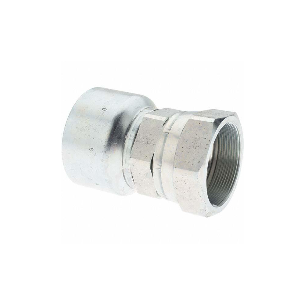 Parker - Hydraulic Hose Straight Female JIC 37 deg Swivel Fitting: Hose ...