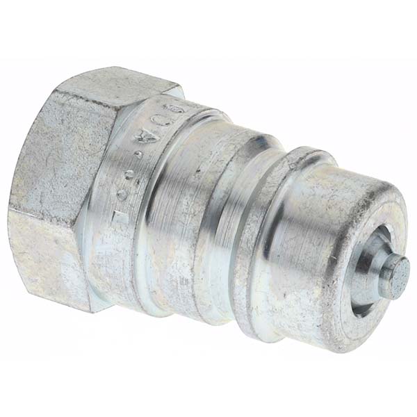 Parker 3/818 NPTF Steel Hydraulic Hose Female Rigid Fitting