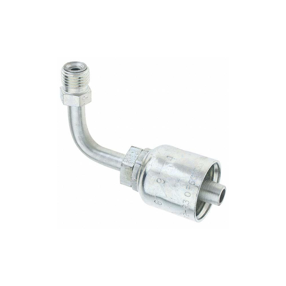 Parker Hydraulic Hose 90 ° Elbow 6 mm, 1/220 MSC Industrial