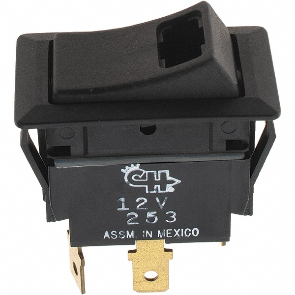 SPST, Off-On Sequence, Rocker Switch