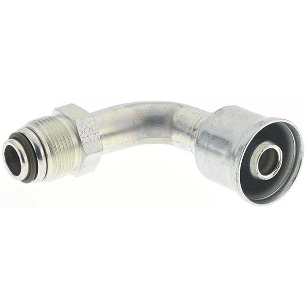 Parker 7/818 Thread Steel Hydraulic Hose 90° Elbow 66441395 MSC