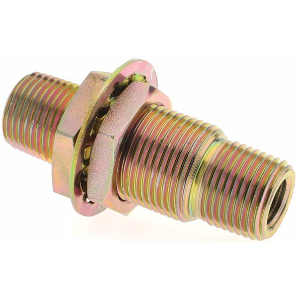 Pneumatic Hose Coupling: 1-14 x 1/4 x 1/2" Thread