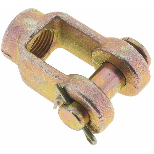 Aztec Lifting Hardware Yoke End - 3/8-16 X 2-1/2 Inch, Right Hand Thread (5 Pieces)