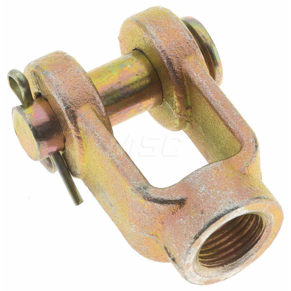 Clevis Rod Ends 5/8" Pin 5/8-18 Forged Hydraulic Pneumatic Cylinder Rod Yokes 