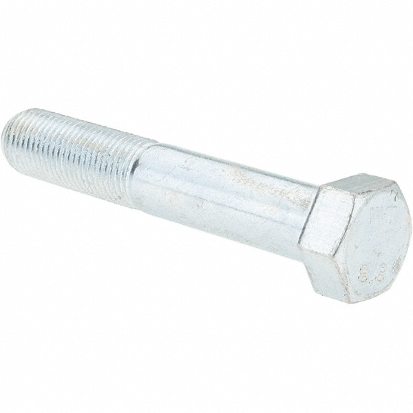 Value Collection Hex Head Cap Screw: M12 x 1.25 x 70 mm, Grade 8.8 Steel,  Zinc-Plated 66443748 MSC Industrial Supply