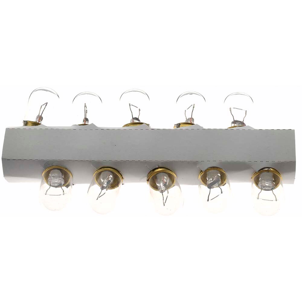10 Qty 1 Pack 12.8 Volt, Incandescent Miniature & Specialty B6 Lamp