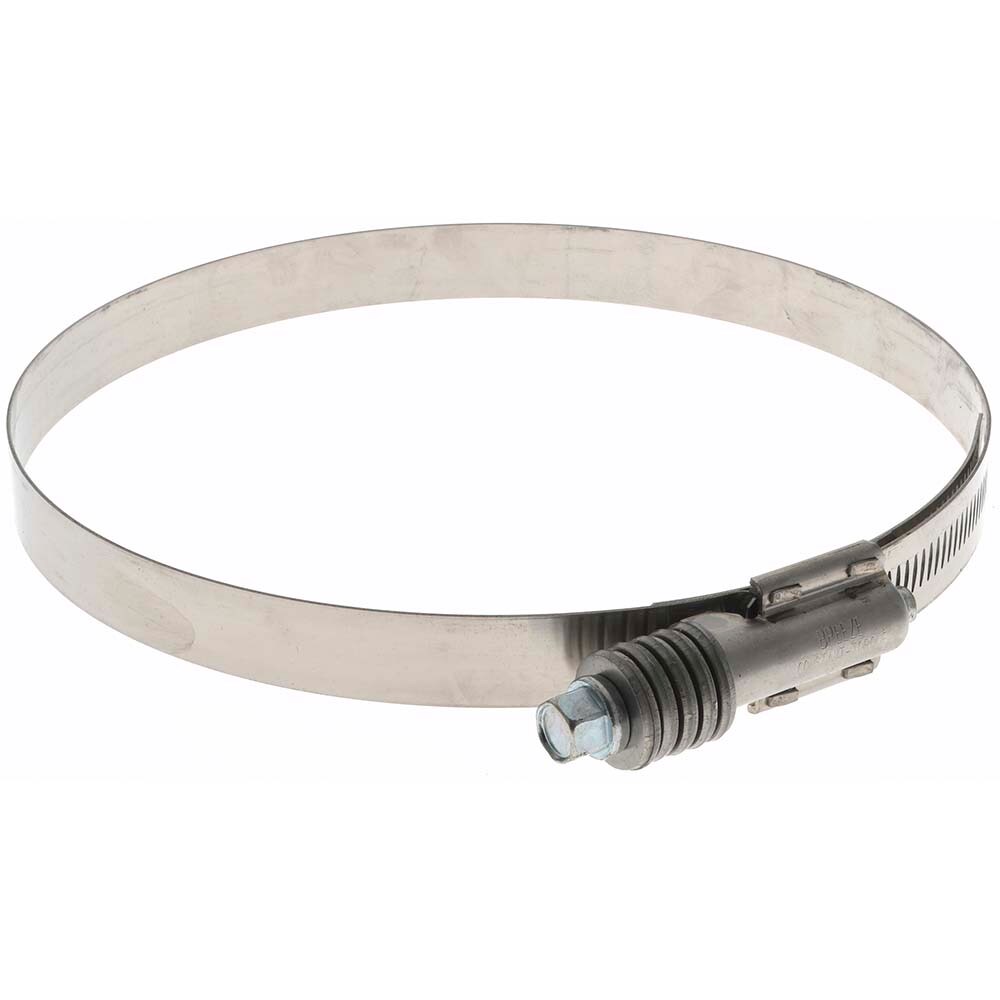 Worm Gear Clamp: 5-3/4 to 6-5/8" Dia