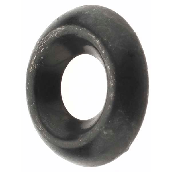 Black Zinc Finish, Brass, Countersunk Dress Washer