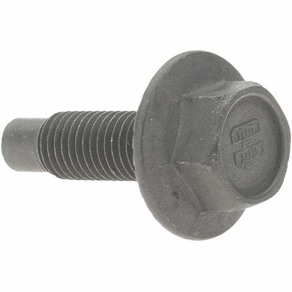 Hex Head Cap Screw:  Grade 2,  Steel,  Black Oxide Finish