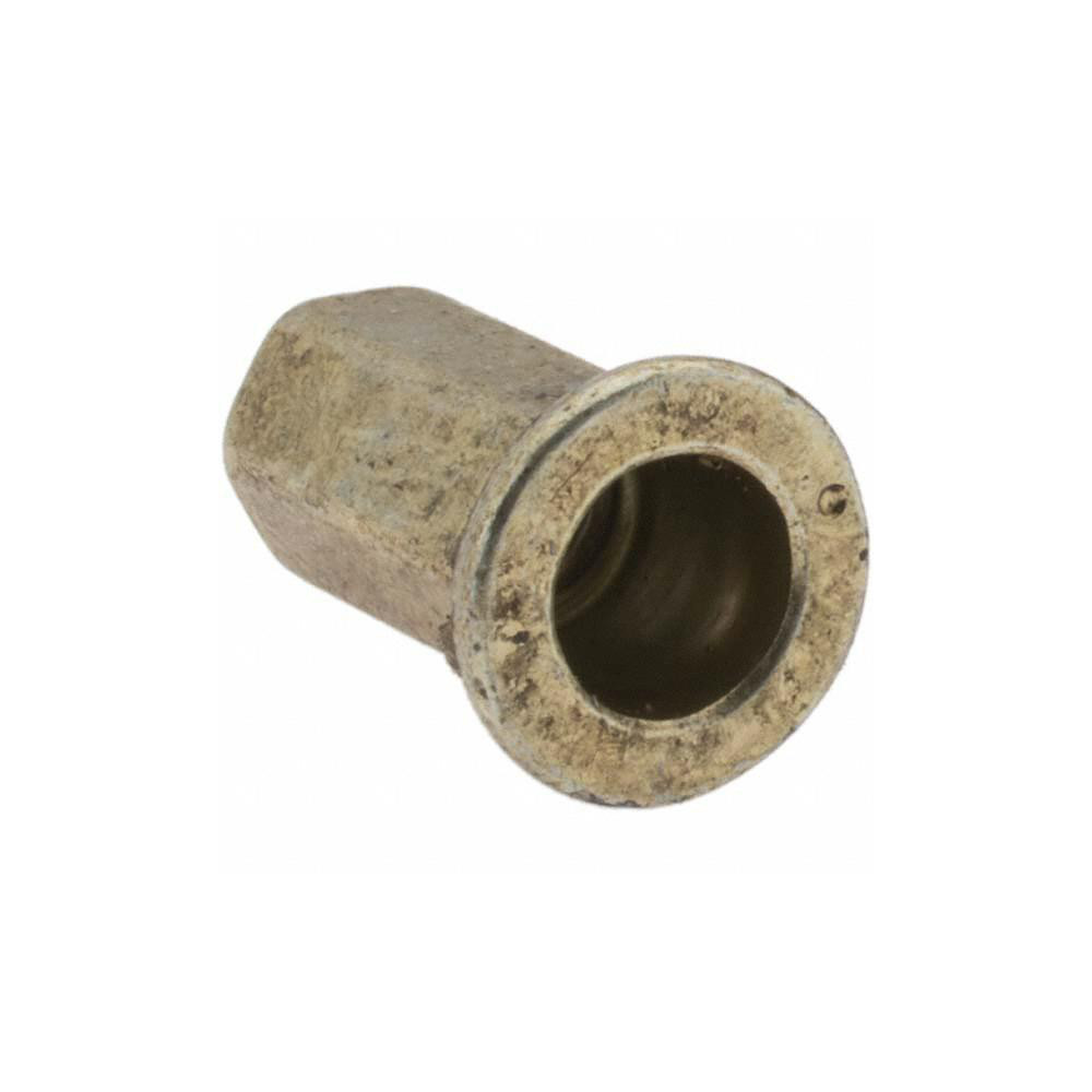 Value Collection Rivet Nuts; Type Open End ; Material Steel ; Head