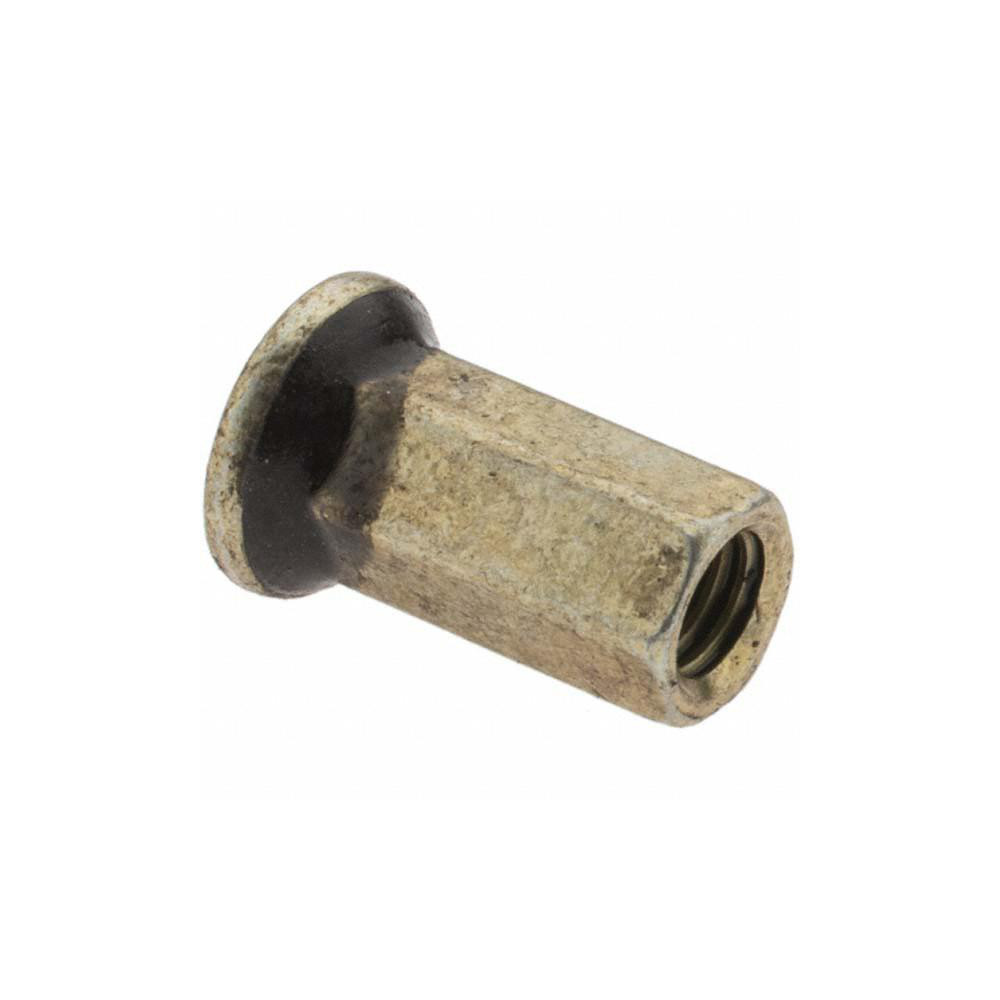 Value Collection Rivet Nuts; Nut Type Open End; Material Steel