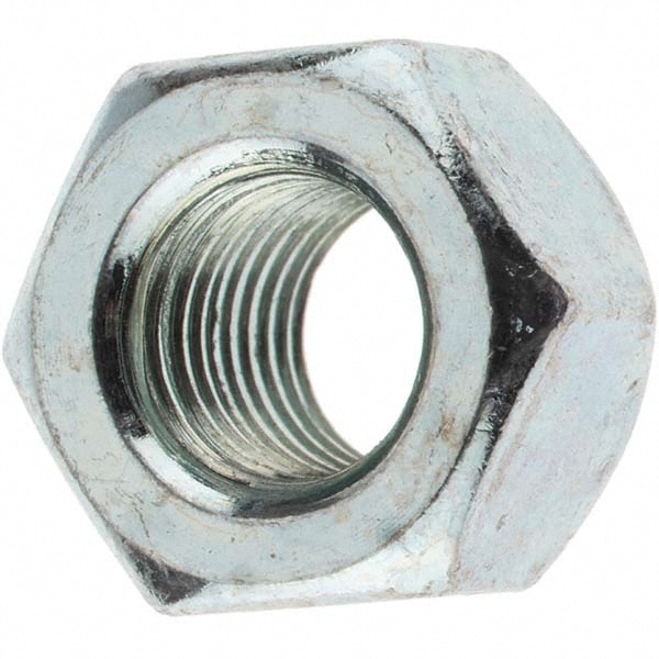 7/16-20 Zinc Finish Open Wheel Nut