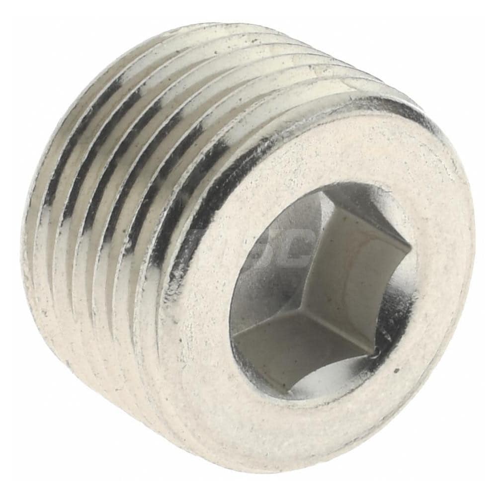 Parker 3 8 Pipe Hollow Hex Plug 66454778 Msc Industrial Supply