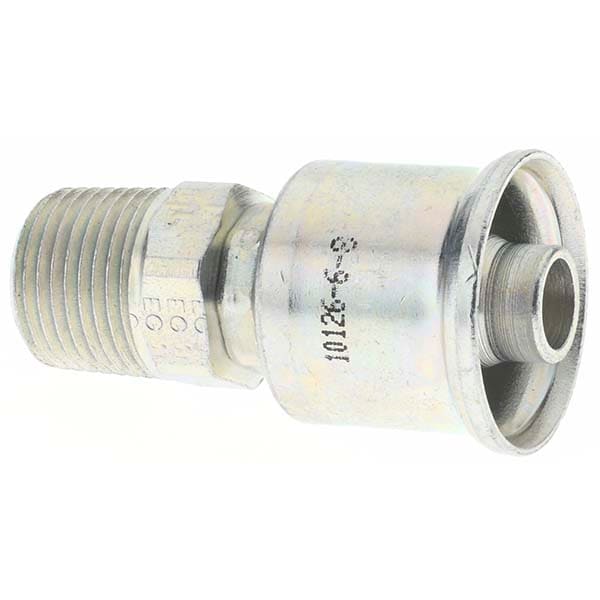 Parker - Hydraulic Hose Male Rigid Fitting: 8 mm, 3/8-18 | MSC ...