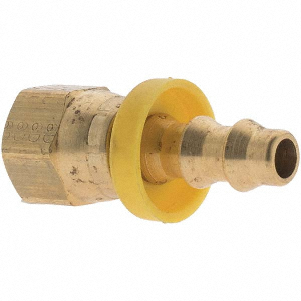 Parker Barbed PushOn Hose Female Swivel 7/1620 FSAE, Brass