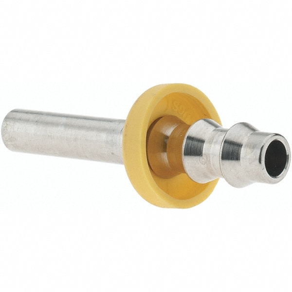 Barbed Push-On Hose Male Connector: Stainless Steel