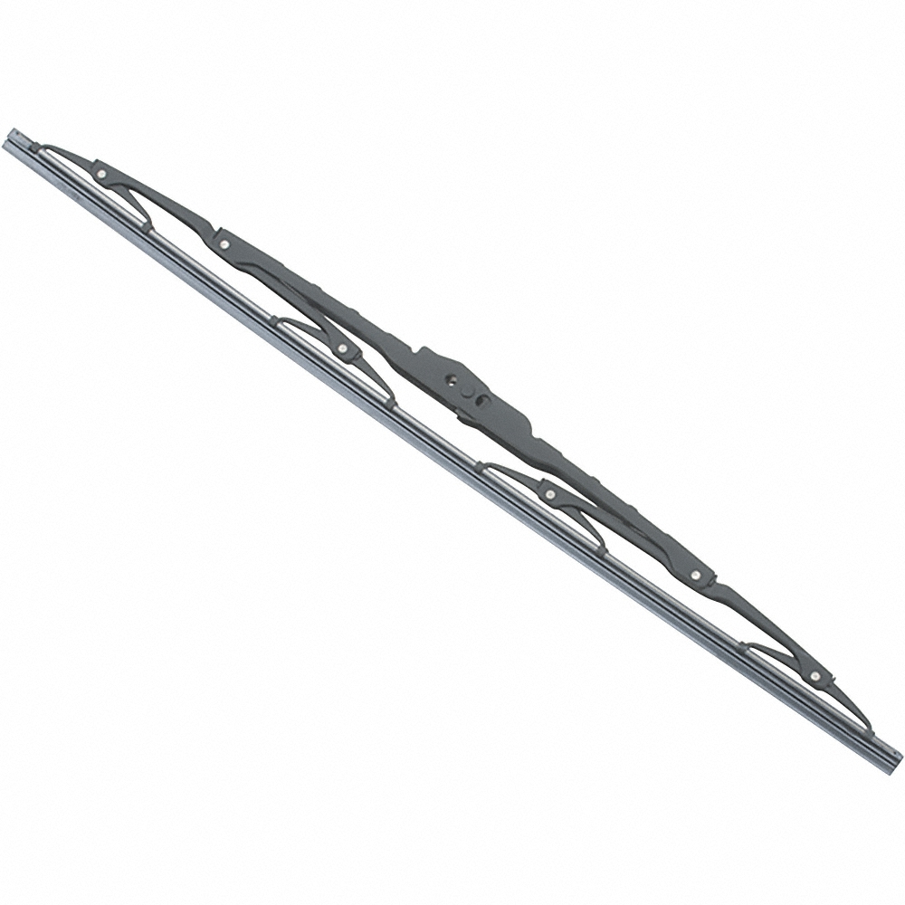 Windshield Wiper: Bayonet Blade, 19" Long, Rubber