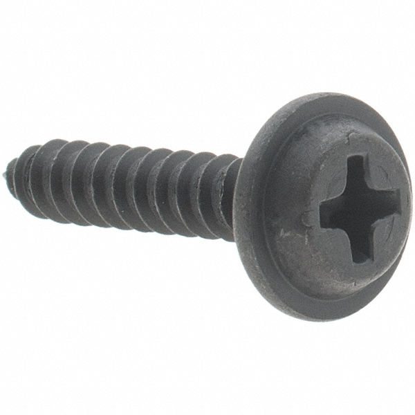 Sheet Metal Screw: #6, Flat Head, Phillips