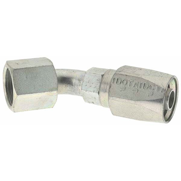 3/4-16 SAE45, Reusable Hose Female Swivel Fitting