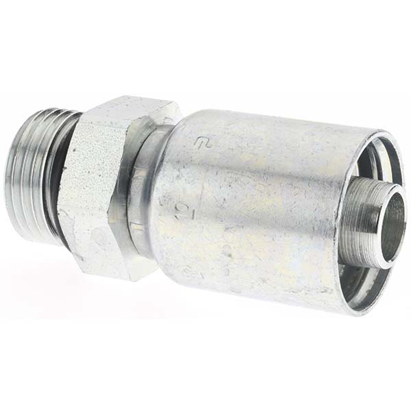 Parker Hydraulic Hose Male Rigid Fitting 0.625" ID, 10 mm, 11/1612