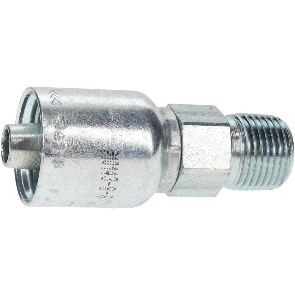 Parker - Compression Tube Connector: 1/16-27″ Thread, Compression x MNPT -  63033278 - MSC Industrial Supply