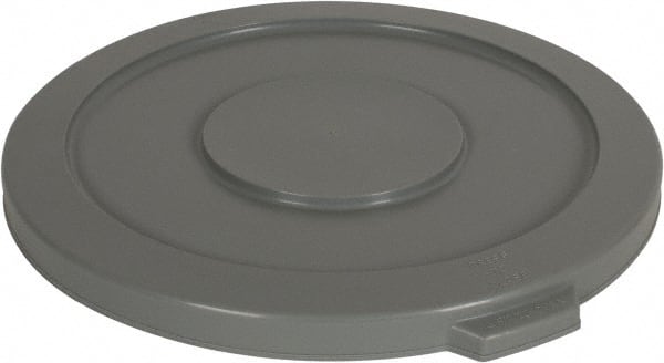 Trash Can & Recycling Container Lid: Round, For 32 gal Trash Can