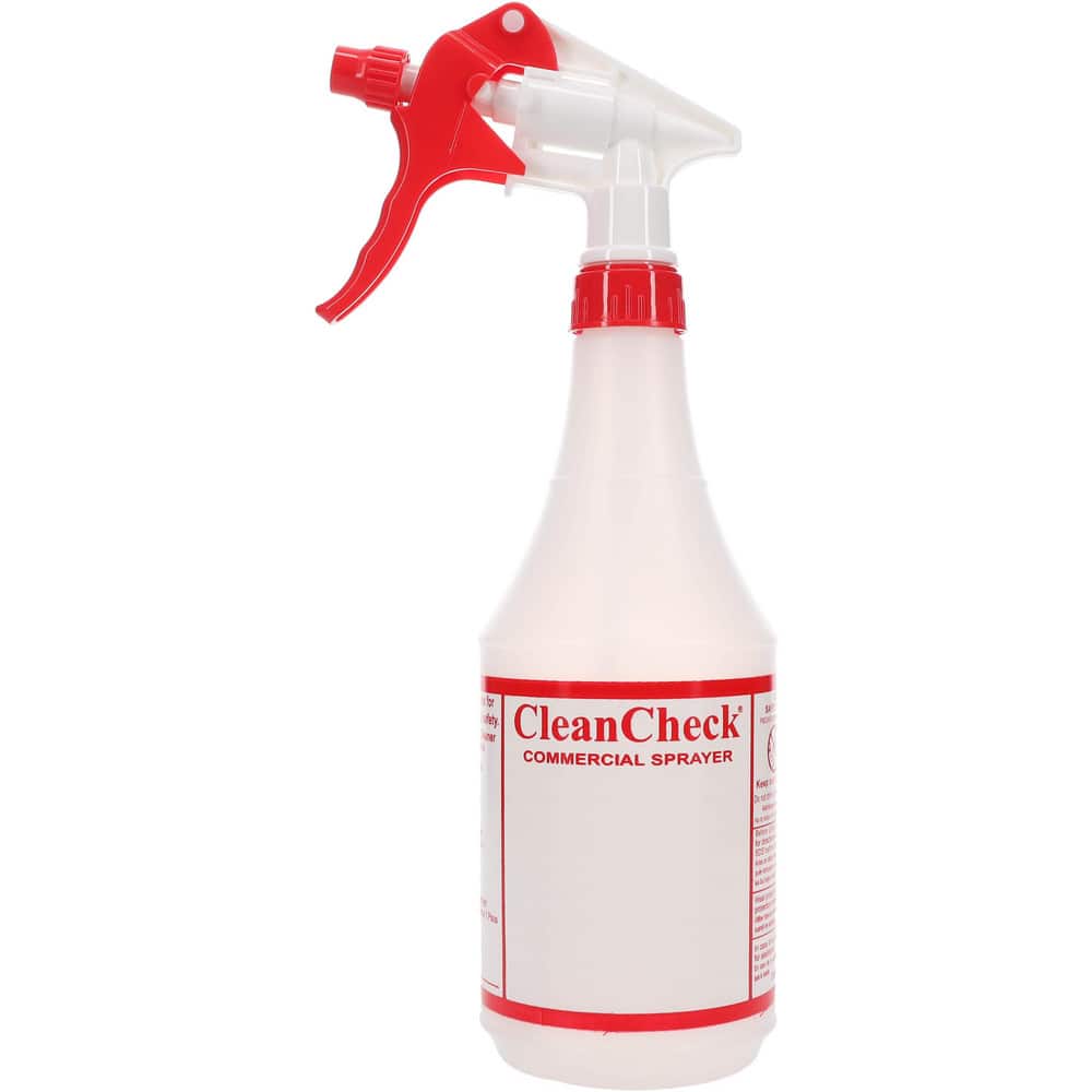917178-6 Impact Clear/Red Polypropylene/Polyethylene Trigger Spray Bottle,  32 oz., 1 EA