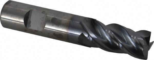 Kennametal 4067274 Corner Chamfer End Mill: 0.75" Dia, 1.5" LOC, 4 Flute, 0.02" Chamfer Width, Solid Carbide Image