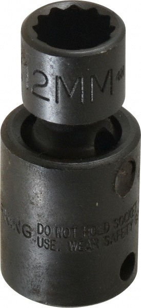 PROTO J77412MP Impact Socket: 3/8" Drive Image