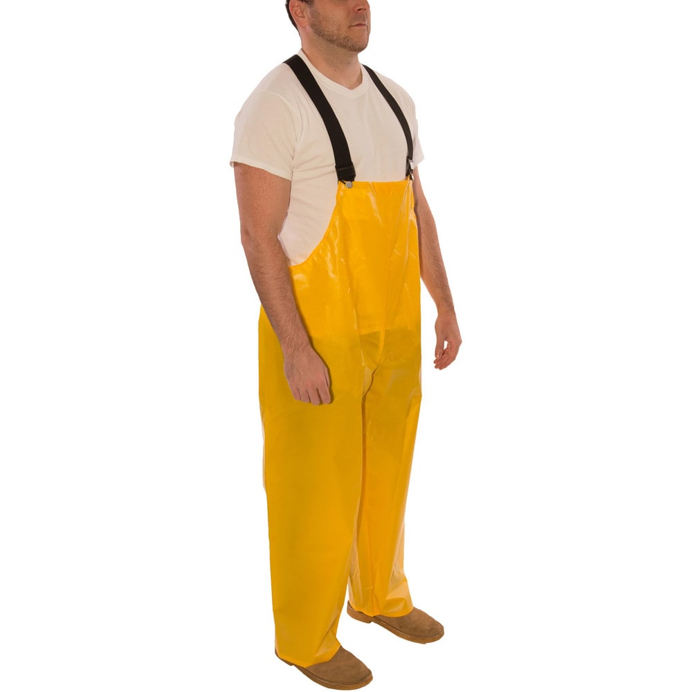 Disposable Bib Overalls: Size Small, SMS, Snaps Closure
