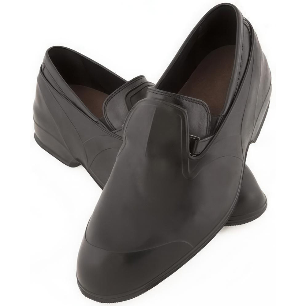Tingley Cold Protection & Rain Overshoe: Rubber, Fits Men's 11 to 13 - Plain Toe, Black | Part #1200-XL