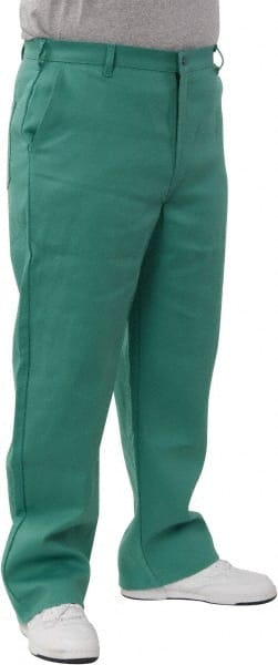 PRO-SAFE HFR511-30X32 Flame-Resistant & Flame Retardant Pants: 30" Waist, 32" Inseam Length, Cotton 