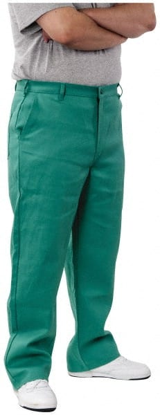 PRO-SAFE HFR511-32X32 Flame-Resistant & Flame Retardant Pants: 32" Waist, 32" Inseam Length, Cotton 