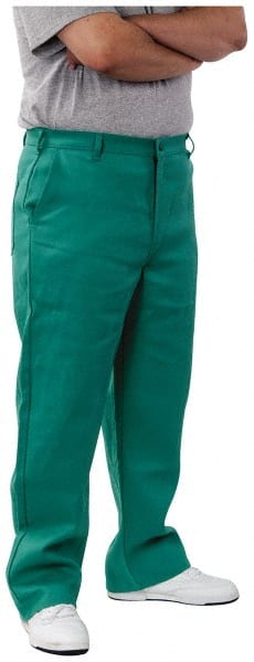 PRO-SAFE HFR511-40X32 Flame-Resistant & Flame Retardant Pants: 40" Waist, 32" Inseam Length, Cotton 