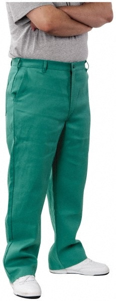 PRO-SAFE HFR511-44X32 Flame-Resistant & Flame Retardant Pants: 44" Waist, 32" Inseam Length, Cotton Image