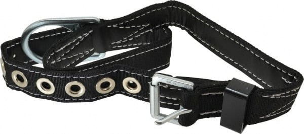 Miller 123N/LBK Size L, 39 to 47 Inch Waist, 1-3/4 Inch Wide, Single D Ring Style Body Belt 