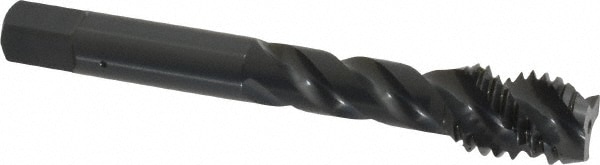 OSG 2942501 Spiral Flute Tap: 1/2-13, UNC, 3 Flute, Modified Bottoming, Vanadium High Speed Steel, Oxide Finish Image