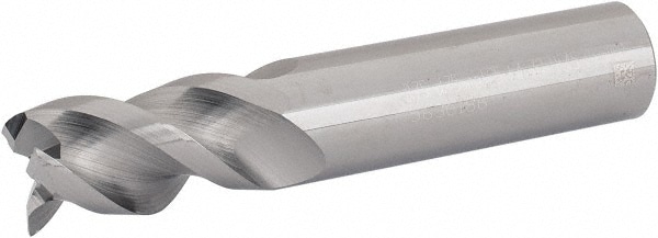 Iscar 5622188 Corner Radius End Mill: 3/4" Dia, 1-1/4" LOC, 0.008" Radius, 3 Flutes, Solid Carbide Image