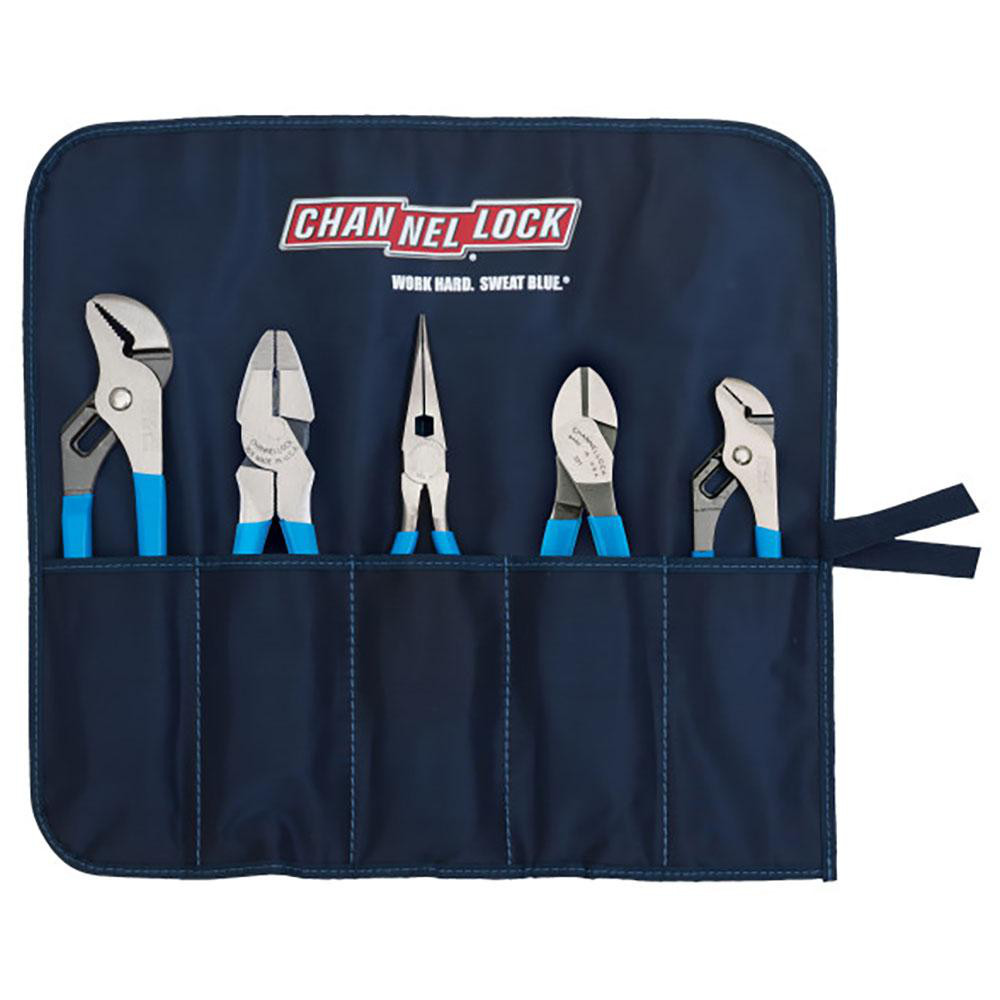 Channellock Plier Set 5 Pc, Assortment MSC Direct