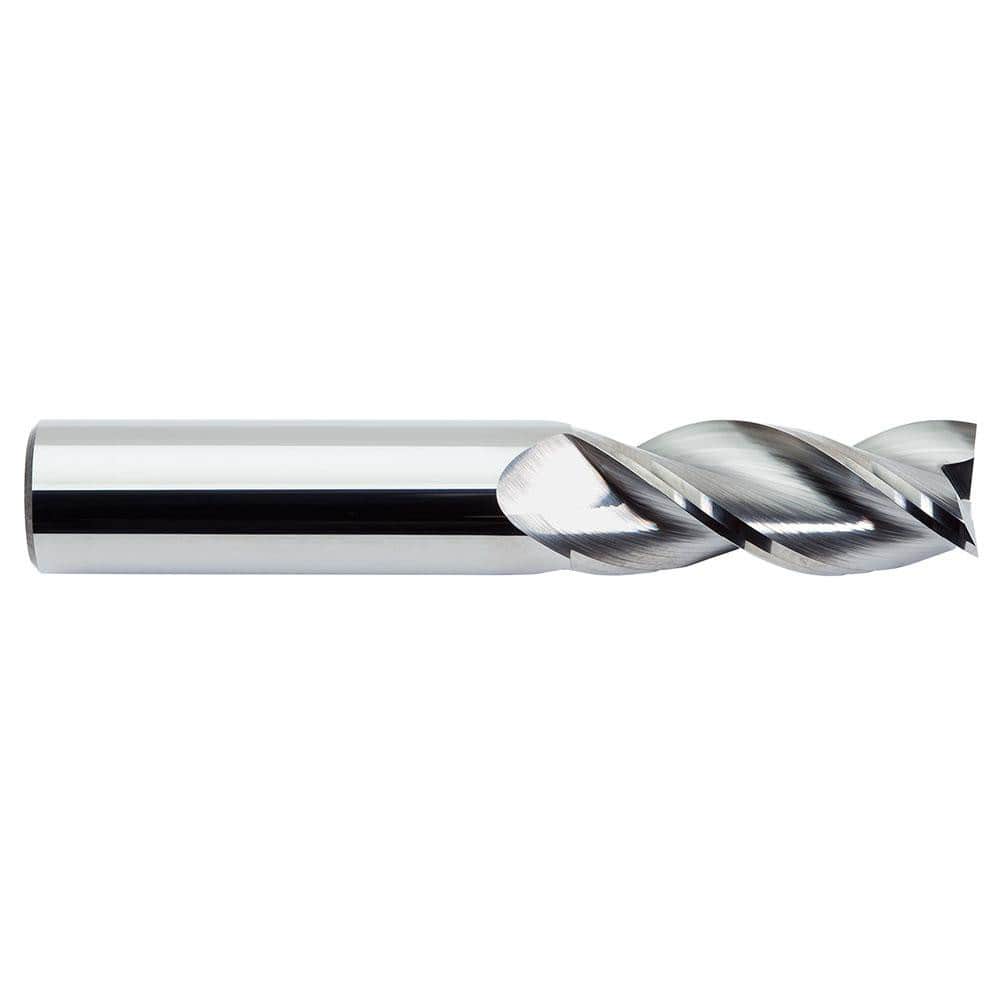 M.A. Ford. 13810002 Square End Mill: 1 Dia, 1-1/2 LOC, 1 Shank Dia, 4 OAL, 3 Flutes, Solid Carbide 