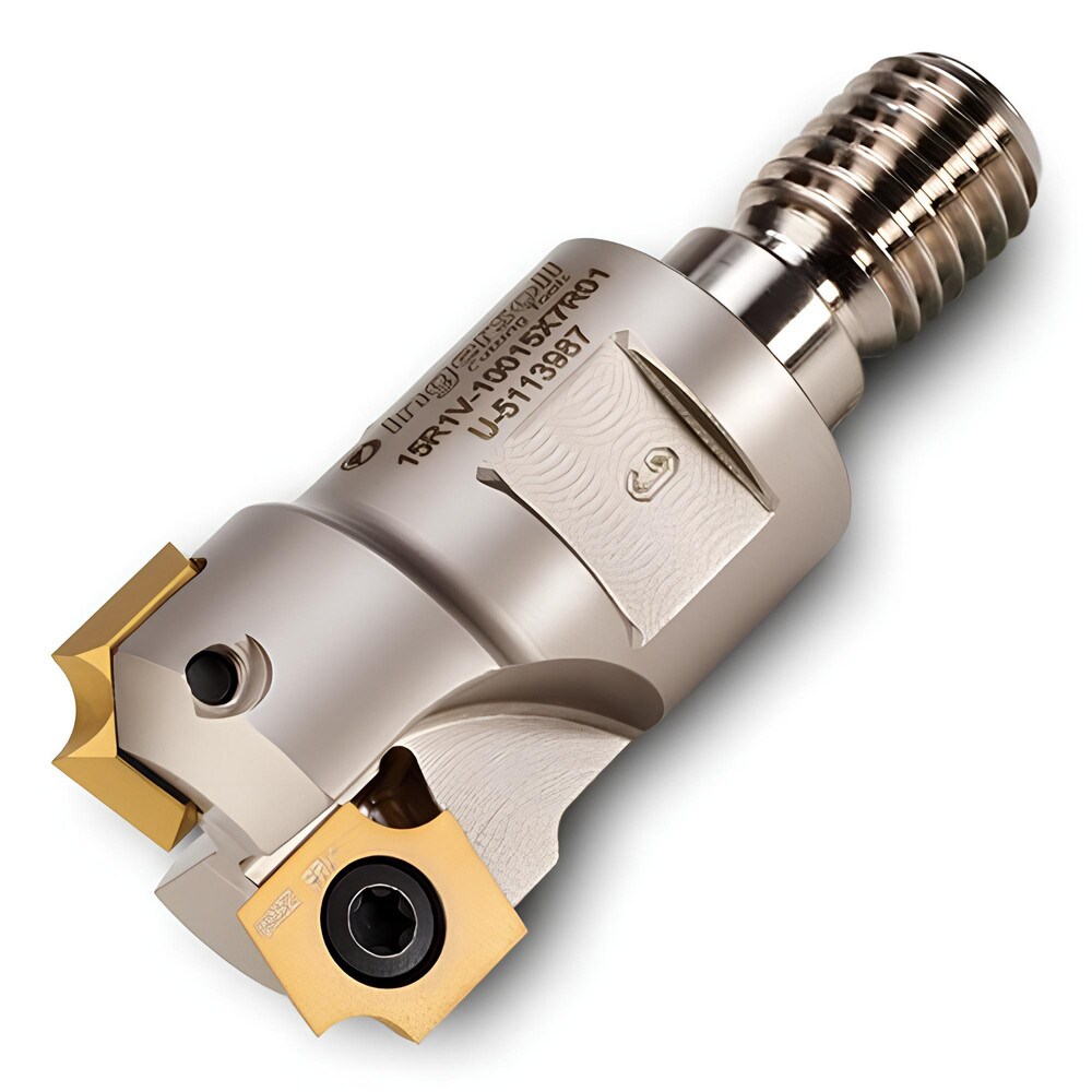 Indexable Concave Radius Cutters; Cutter Diameter (Inch): 1.0000 ; Maximum Depth Of Cut: 1.5000in ; Minimum Cutting Radius (Decimal Inch): 0.0310in ; Maximum Cutting Radius (Decimal Inch): 0.1250in ; Insert Cutting Radius (Decimal Inch): 0.1250in