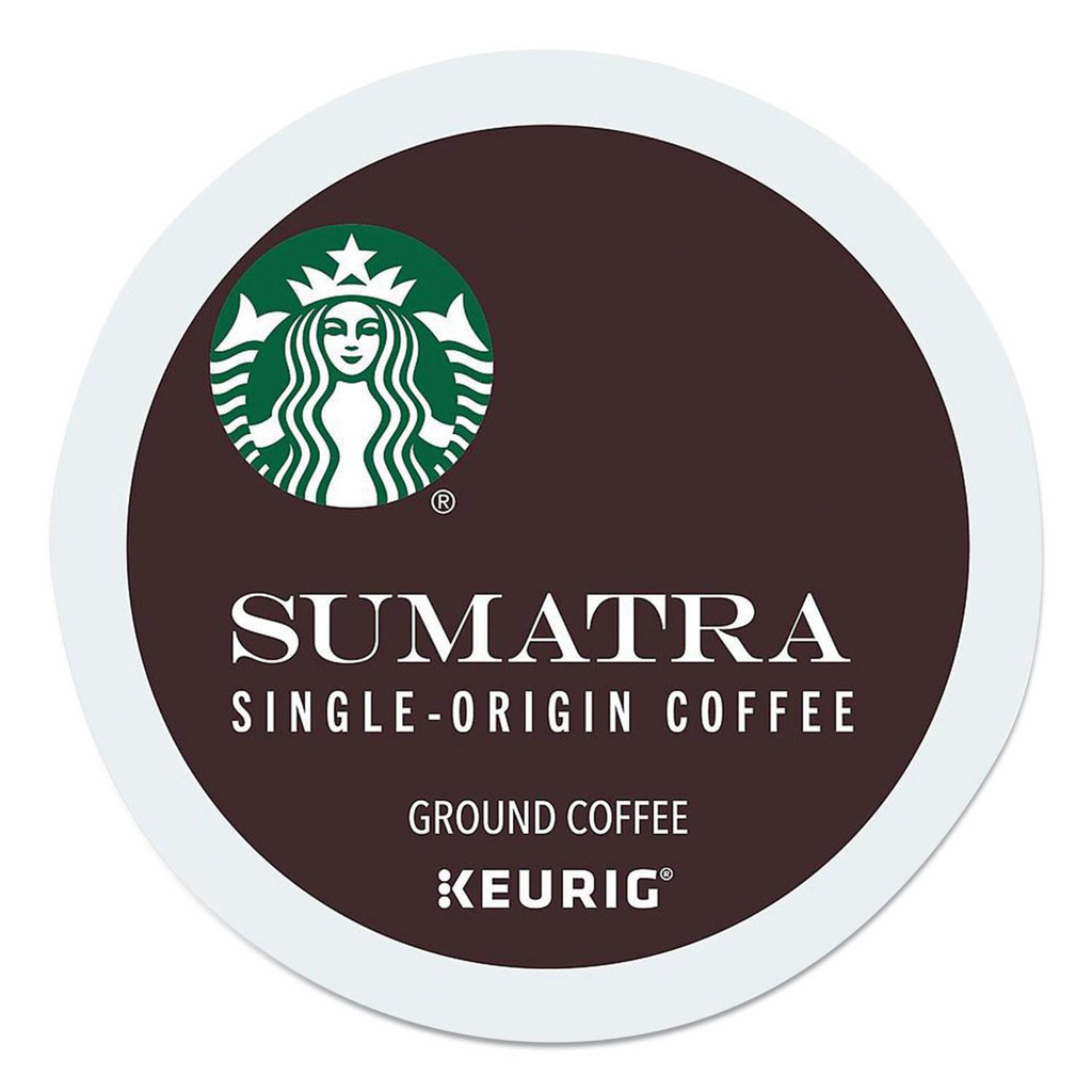 Starbucks Beverages: Coffee, Sumatra, Pod, 0.38 oz | Part #SBK12565254CT
