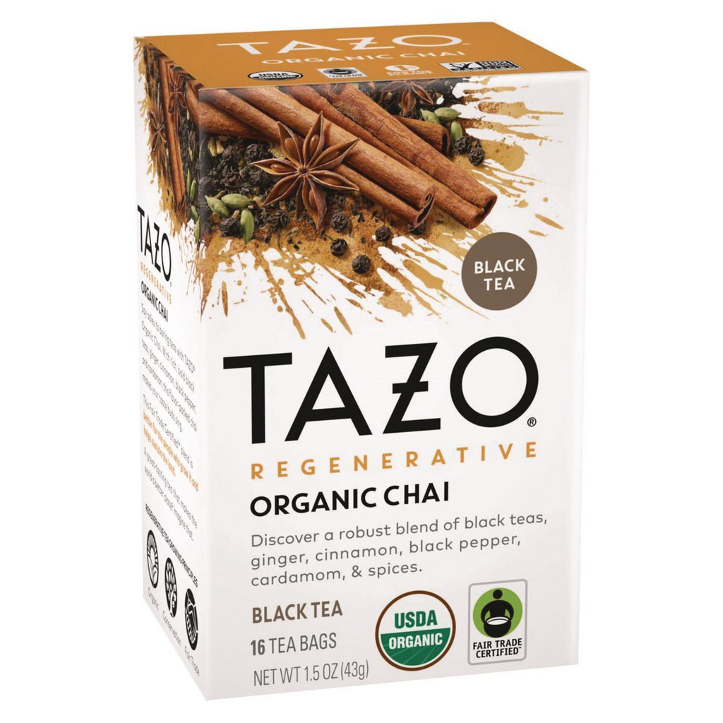 TAZO - Beverages: Beverage Type: Tea; Beverage Flavor: Organic Chai ...