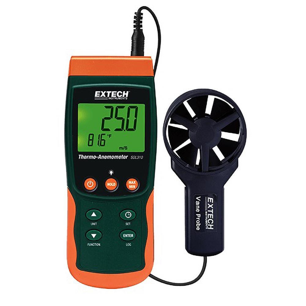 0.4 to 25 m/Sec Air Thermo Anemometer