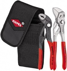 Plier Set: 2 Pc, Pipe Wrench & Water Pump Pliers