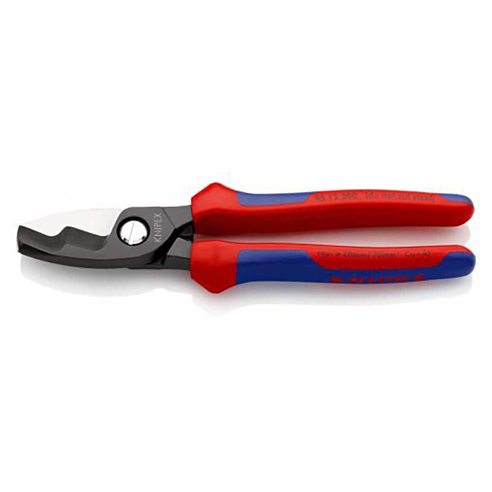 Knipex 95 12 200 Cable Cutter: 0.8" Capacity, 8" OAL 